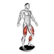 ploča za ravnotežu — fitness vježba