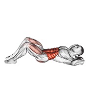 ukršteni trbušnjak — fitness vježba