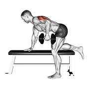 bučice kickback — fitness vježba