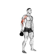 girja bottoms-up clean iz hang položaja — fitness vježba