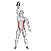 kettlebell vjetrenjača — fitness vježba