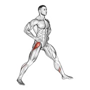 monster walk — fitness vježba