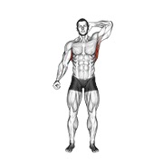 stojeće bočno istezanje — fitness vježba