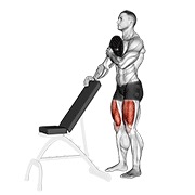 sissy čučanj s opterećenjem — fitness vježba