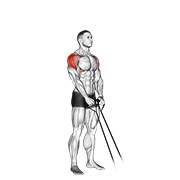 Y podizanje s trakom — fitness vježba