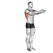 dinamičko istezanje prsa (muško) — fitness vježba