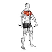 istezanje prsa i prednje strane ramena — fitness vježba
