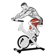 trčanje na sobnom biciklu v. 3 — fitness vježba