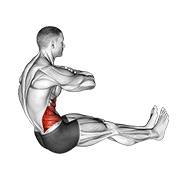 uvijanje kralježnice — fitness vježba
