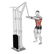 Thibaudeau kajak veslanje na sajli — fitness vježba