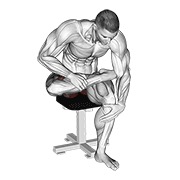 sjedeće istezanje piriformisa — fitness vježba
