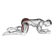 istezanje žabe s njihanjem — fitness vježba