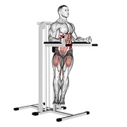 uvijeno podizanje nogu — fitness vježba