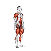 jumping jack skok (muški) — fitness vježba