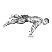 planche u straddlu — fitness vježba